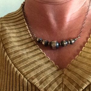 20” Sterling Silver Navajo Pearl Necklaces